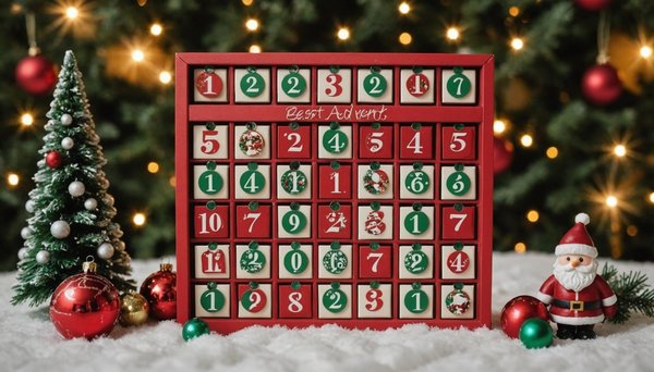 Top idées de calendrier de l'avent pour une chasse au trésor féerique